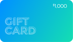 Gift Card $1000 Value