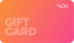 Gift Card $400 Value